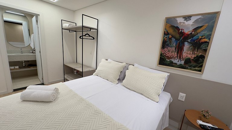 Moderno e aconchegante apto na região central