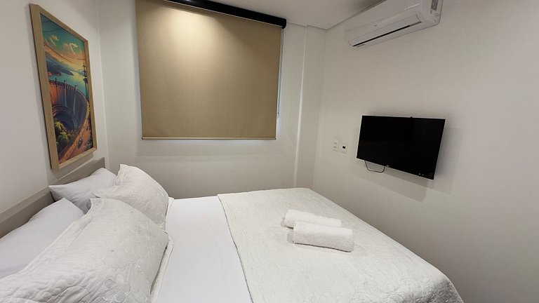 Moderno e aconchegante apto na região central