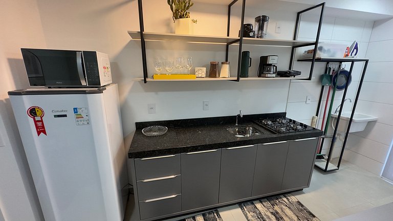 Apto lindo e aconchegante com Piscina região centr