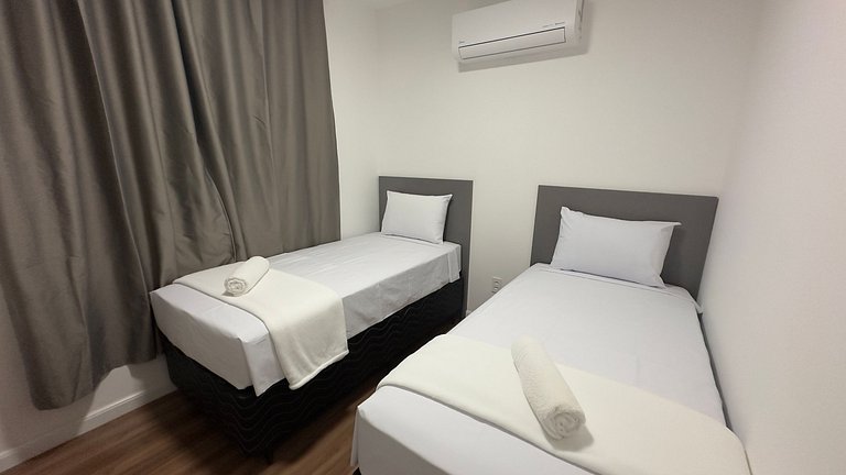 Apto lindo e aconchegante com Piscina região centr