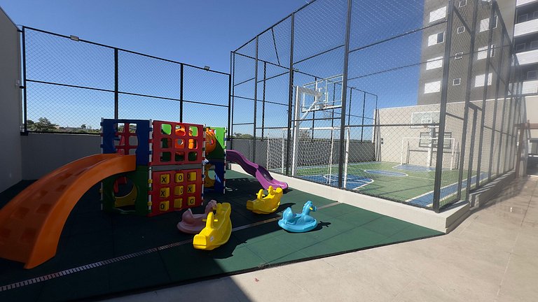 Apto lindo e aconchegante com Piscina região centr