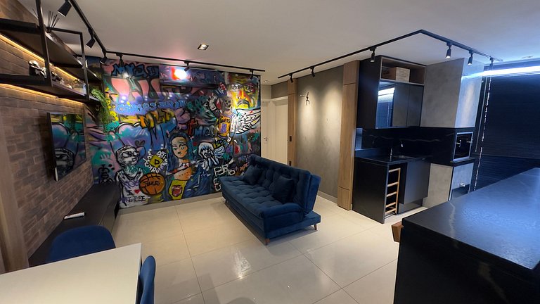 Apt Completo em Foz - Garagem
