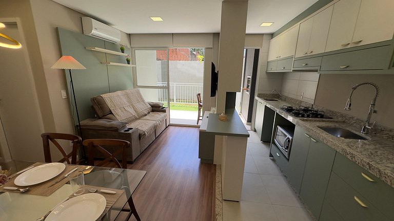 Lindo apto térreo na região central de Foz