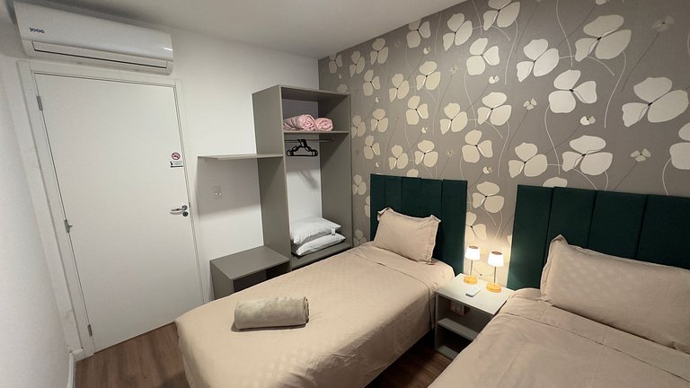 Lindo apto térreo na região central de Foz