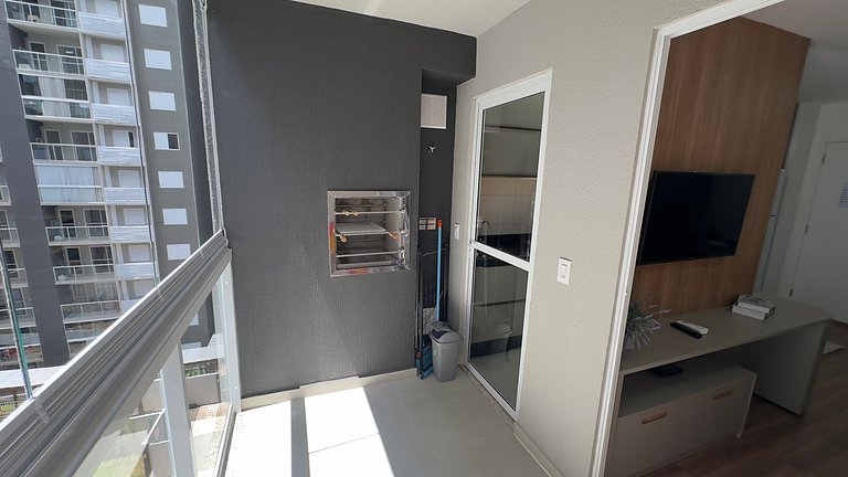 Apto com varanda gourmet com Piscina - Foz do Igua