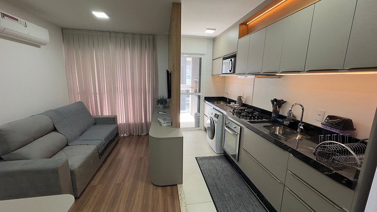 Apto com varanda gourmet com Piscina - Foz do Igua