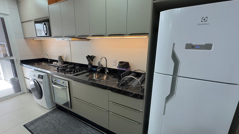 Apto com varanda gourmet com Piscina - Foz do Igua