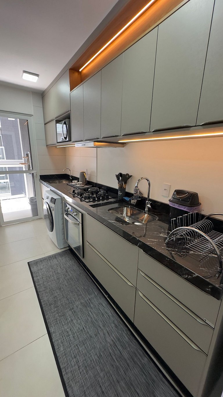 Apto com varanda gourmet com Piscina - Foz do Igua