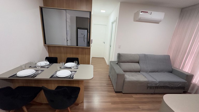 Apto com varanda gourmet com Piscina - Foz do Igua