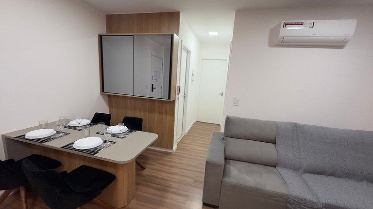 Apto com varanda gourmet com Piscina - Foz do Igua