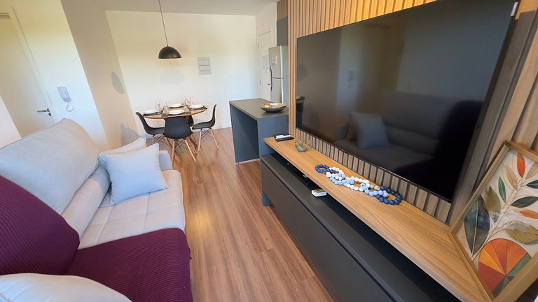 Apto lindo e aconchegante com Piscina região centr