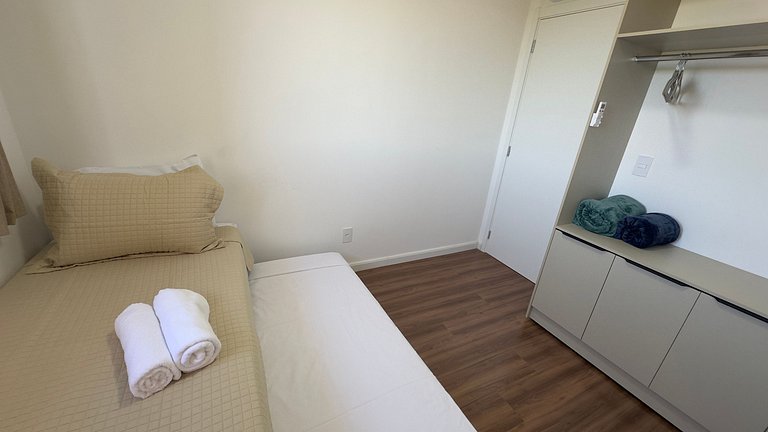 Apto lindo e aconchegante com Piscina região centr