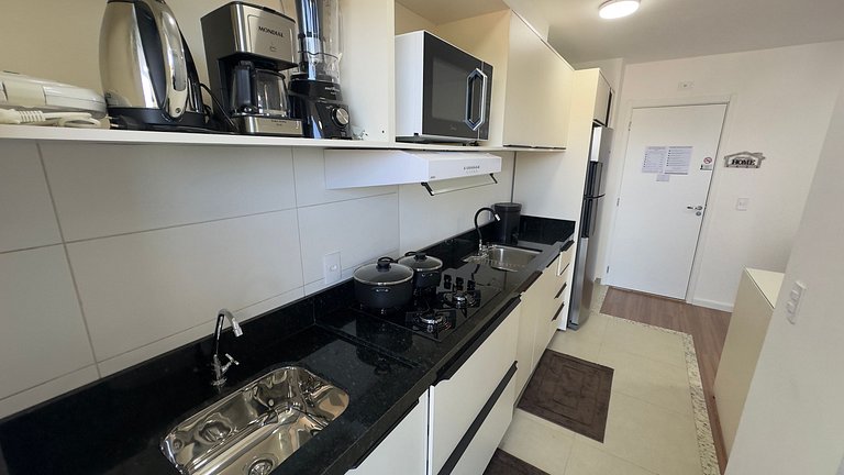 Apto lindo e aconchegante com Piscina região centr