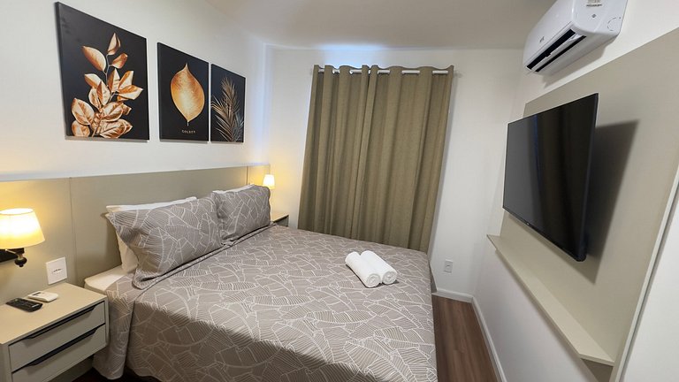 Apto lindo e aconchegante com Piscina região centr