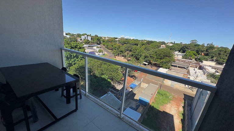 Apto lindo e aconchegante com Piscina região centr
