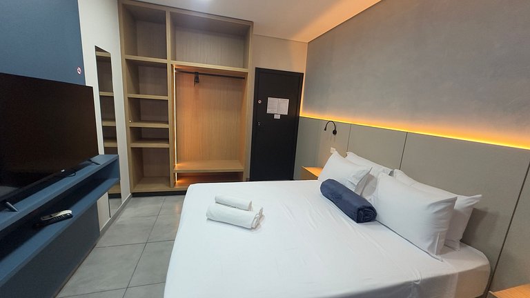 Blue-Moderno apartamento Studio em excelente local