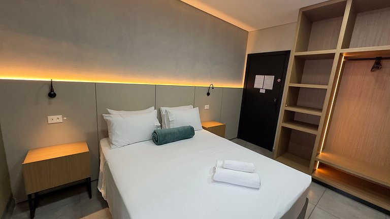 Studio Moderno Térreo com Check-in 24h
