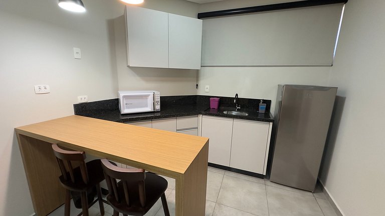 Studio Master Térreo p/ 3 - Check-in 24h