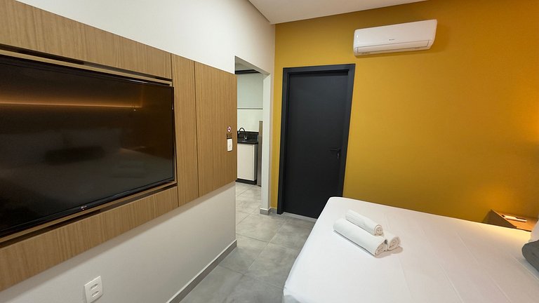 Studio Master Térreo p/ 3 - Check-in 24h