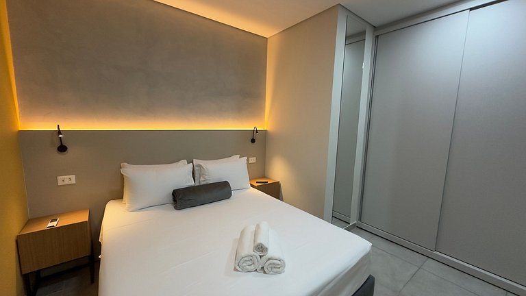 Studio Master Térreo p/ 3 - Check-in 24h