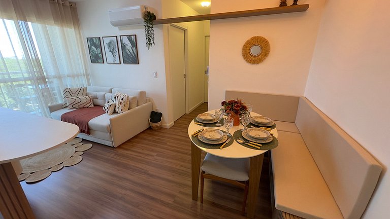 Apartamento moderno com lazer completo em Foz