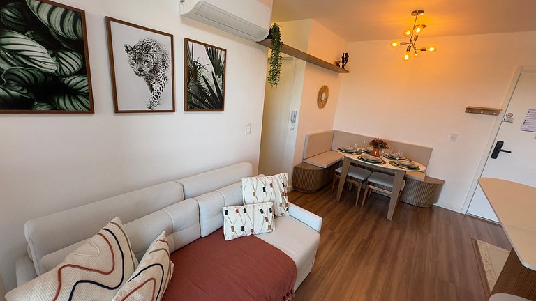 Apartamento moderno com lazer completo em Foz