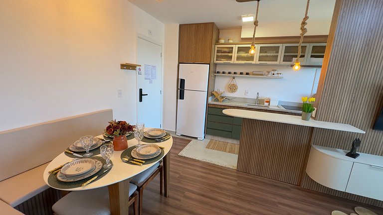 Apartamento moderno com lazer completo em Foz