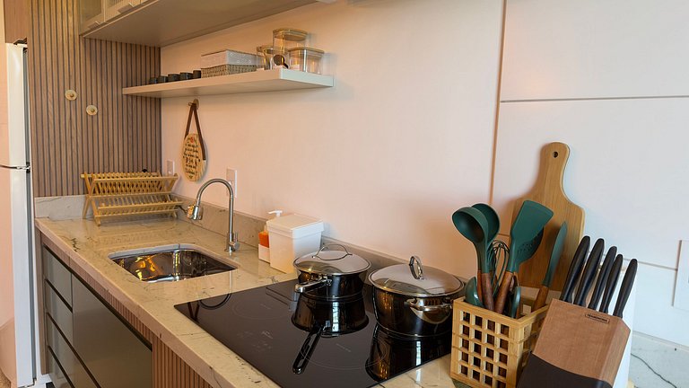 Apartamento moderno com lazer completo em Foz