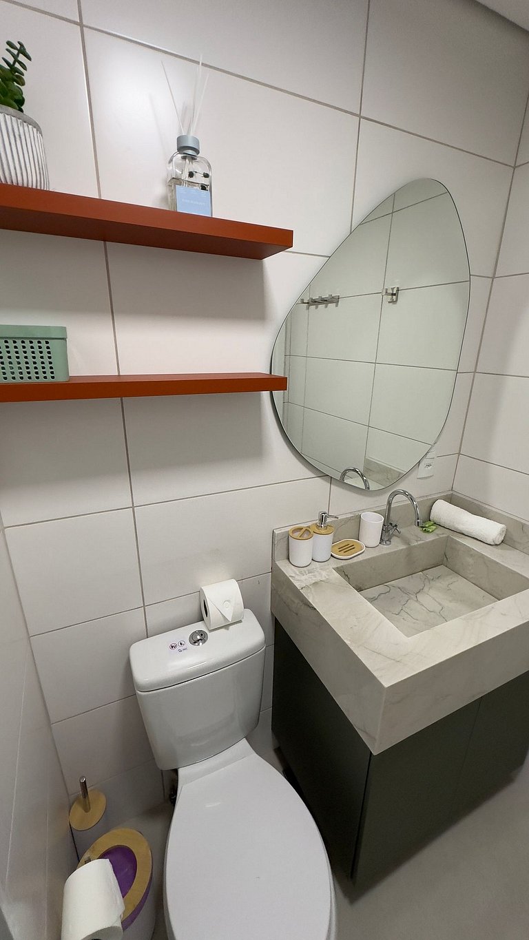 Apartamento moderno com lazer completo em Foz