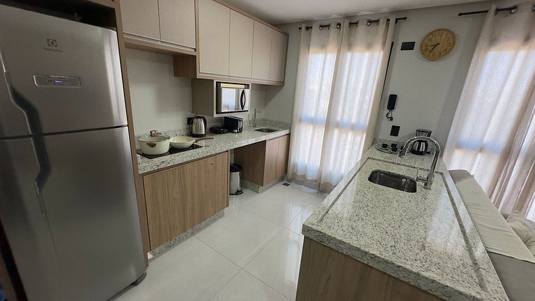 Apartamento moderno e bem localizado em Foz