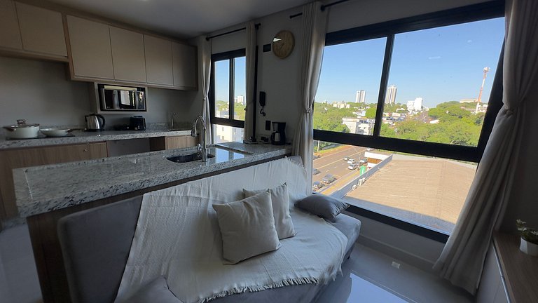 Apartamento moderno e bem localizado em Foz