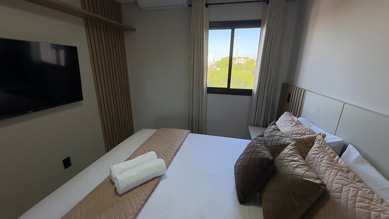 Apartamento moderno e bem localizado em Foz