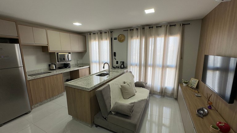 Apartamento moderno e bem localizado em Foz