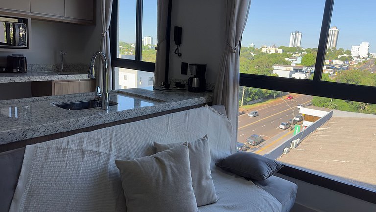 Apartamento moderno e bem localizado em Foz