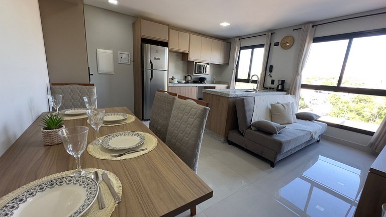 Apartamento moderno e bem localizado em Foz