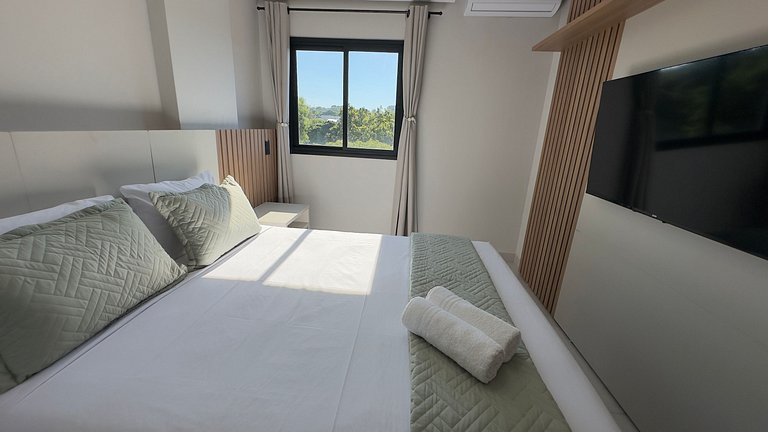 Apartamento solar moderno e bem localizado em Foz