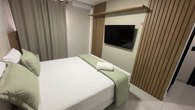 Apartamento solar moderno e bem localizado em Foz