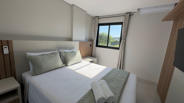 Apartamento solar moderno e bem localizado em Foz