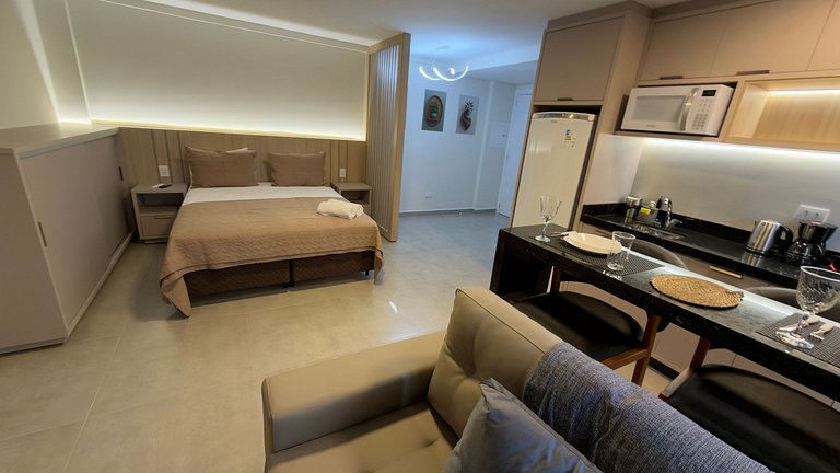 Estúdio bem localizado em Foz