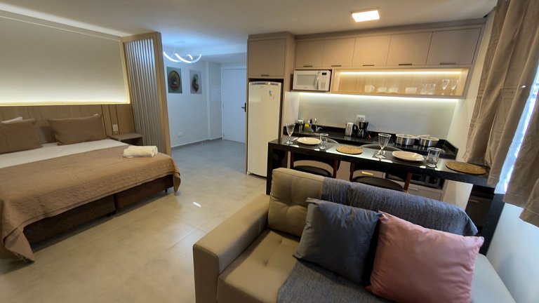 Estúdio bem localizado em Foz