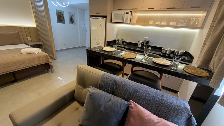 Estúdio bem localizado em Foz