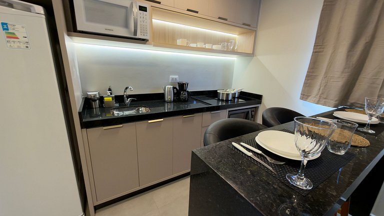 Estúdio bem localizado em Foz