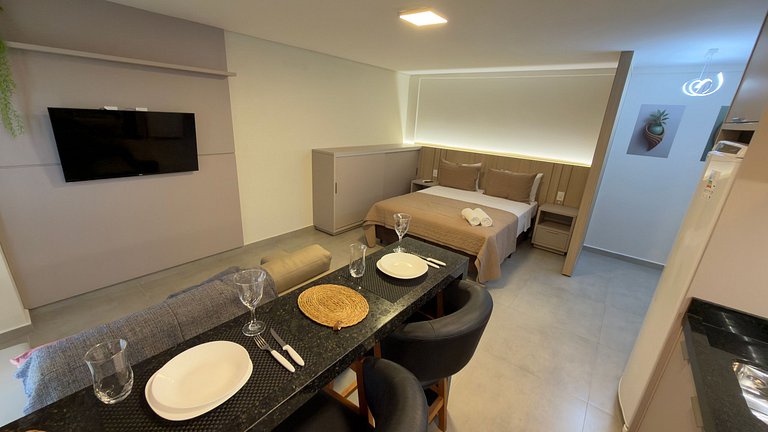 Estúdio bem localizado em Foz