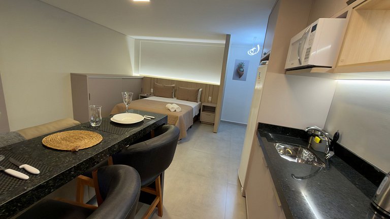 Estúdio bem localizado em Foz