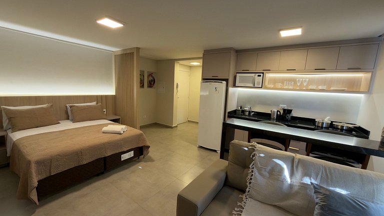 Estúdio bem localizado em Foz