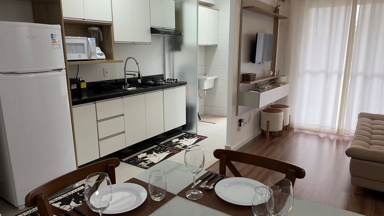 Apartamento moderno com lazer completo em Foz