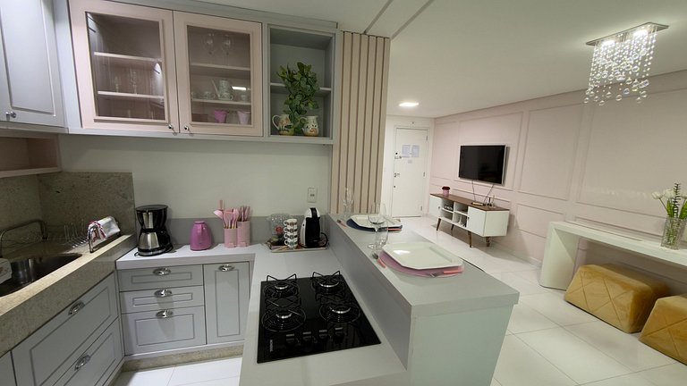 Pink apt no centro de Foz - Apt aconchegante