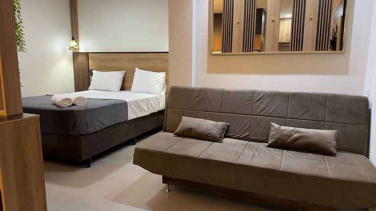 Studio moderno em localização central privilegiada