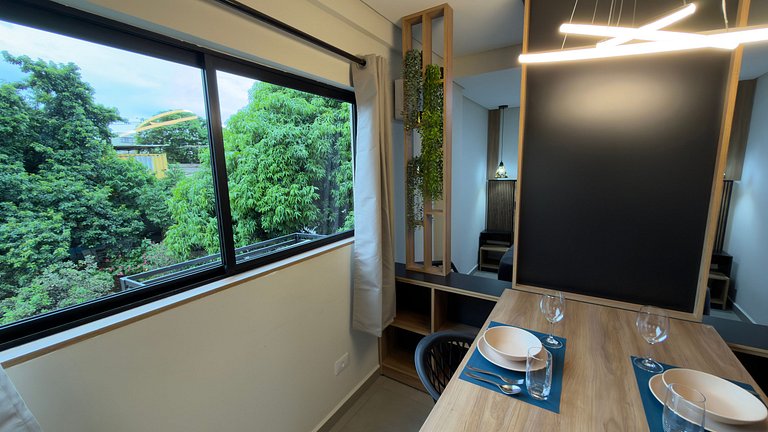 Studio moderno em localização central privilegiada