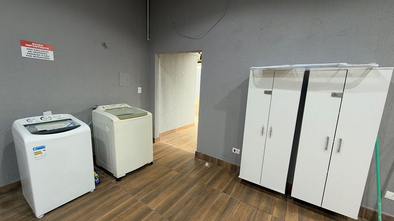 Studio Moderno com Garagem, WiFi e Acesso 24h